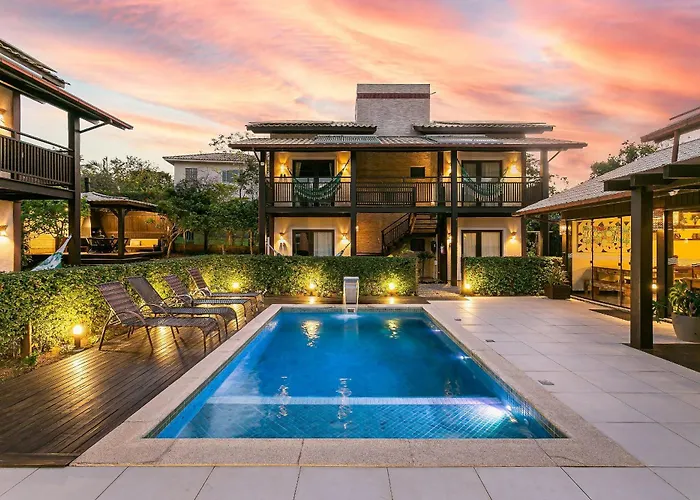 Pousada Rosa 08 - Café da manhã Gourmet e a 150m do Centrinho da Praia do Rosa